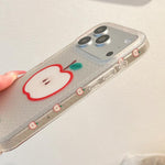 Custodia per telefono in TPU nera satinata a pois con copertura totale., For iPhone 17 Pro Max, For iPhone 17 Pro, For iPhone 17, For iPhone 16 Pro Max, For iPhone 16 Pro, For iPhone 16