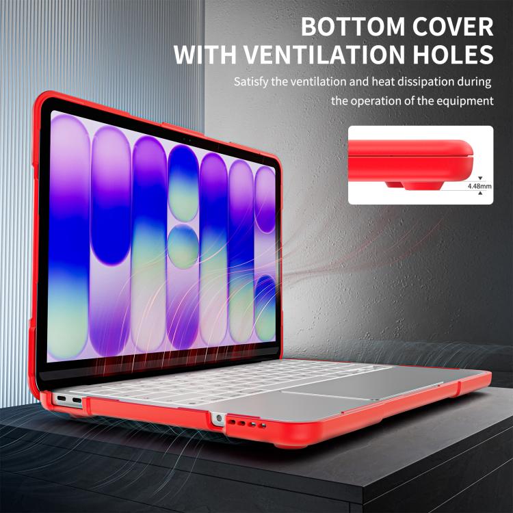 Custodia protettiva ibrida per laptop in TPU antiurto bicolore, For MacBook Neo 13 inch 2026 A3404