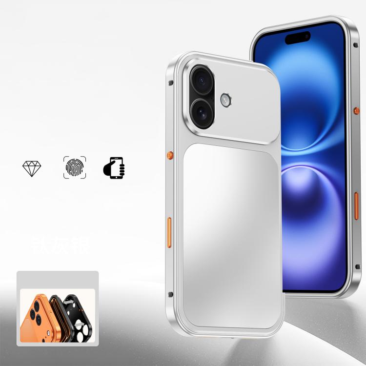 Custodia per telefono in metallo con fibbia magnetica, For iPhone 17 Pro Max, For iPhone 17 Pro, For iPhone 17, For iPhone 16 Pro Max, For iPhone 16 Pro, For iPhone 16