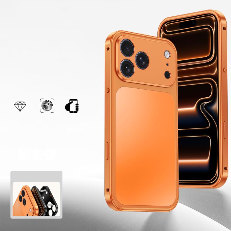 Custodia per telefono in metallo con fibbia magnetica, For iPhone 17 Pro Max, For iPhone 17 Pro, For iPhone 17, For iPhone 16 Pro Max, For iPhone 16 Pro, For iPhone 16