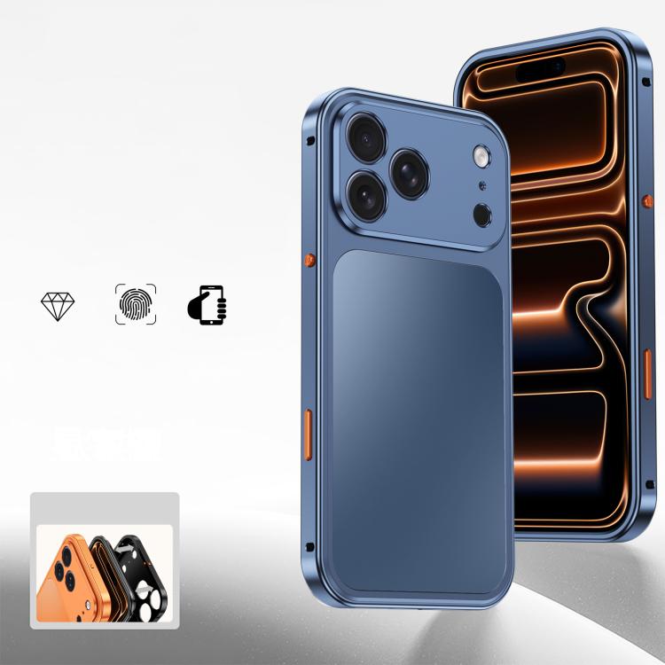 Custodia per telefono in metallo con fibbia magnetica, For iPhone 17 Pro Max, For iPhone 17 Pro, For iPhone 17, For iPhone 16 Pro Max, For iPhone 16 Pro, For iPhone 16