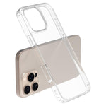 Custodia per telefono antiurto LeReach TOC Clear Series a doppio composito in TPU + acrilico., For iPhone 16 Pro Max