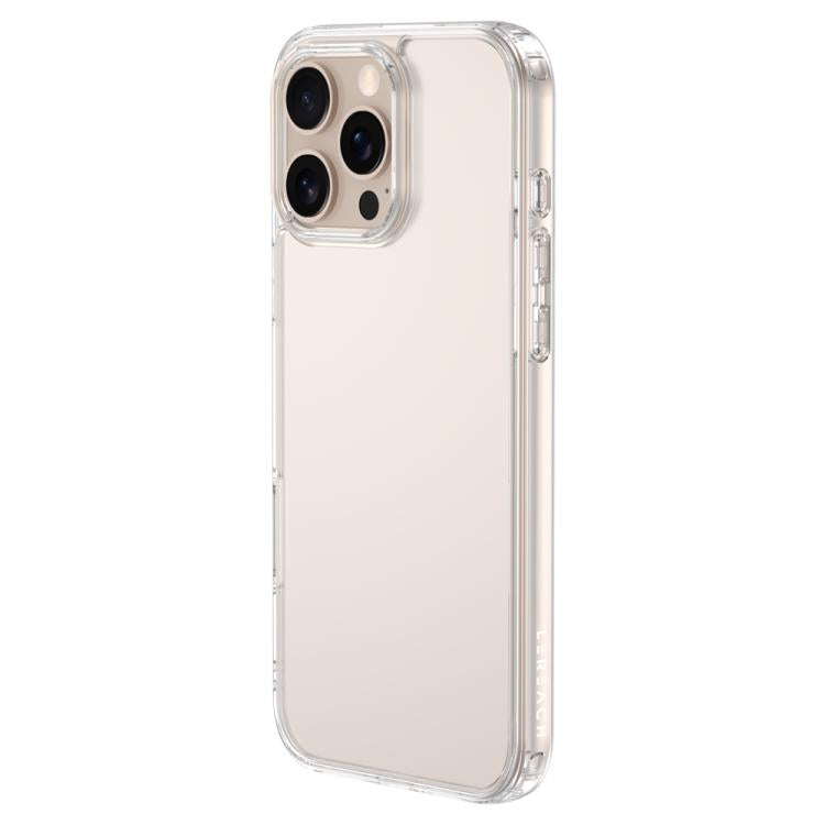 Custodia per telefono antiurto LeReach TOC Clear Series a doppio composito in TPU + acrilico., For iPhone 16 Pro Max