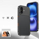 Custodia per telefono con fibbia a molla di raffreddamento e telaio in metallo., For iPhone 17 Pro Max, For iPhone 17 Pro, For iPhone 17, For iPhone 16 Pro Max, For iPhone 16 Pro, For iPhone 16