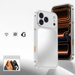Custodia per telefono con fibbia a molla di raffreddamento e telaio in metallo., For iPhone 17 Pro Max, For iPhone 17 Pro, For iPhone 17, For iPhone 16 Pro Max, For iPhone 16 Pro, For iPhone 16