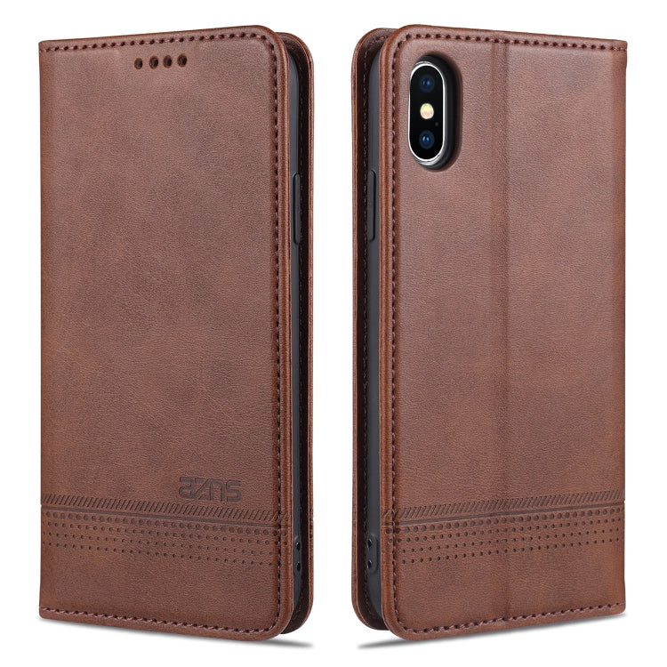 Custodia in pelle per iPhone X/XS AZNS