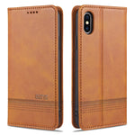 Custodia in pelle per iPhone X e XS AZNS
