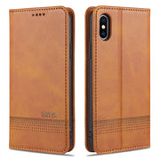 Custodia in pelle per iPhone X/XS AZNS