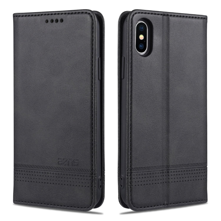 Custodia in pelle per iPhone X e XS AZNS
