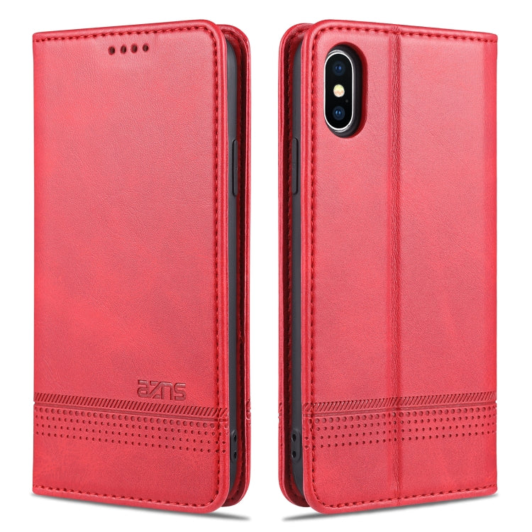 Custodia in pelle per iPhone X e XS AZNS