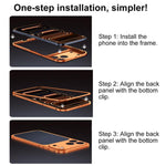 Custodia per telefono con fibbia a molla di raffreddamento e telaio in metallo., For iPhone 17 Pro Max, For iPhone 17 Pro, For iPhone 17, For iPhone 16 Pro Max, For iPhone 16 Pro, For iPhone 16