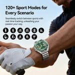 Lo smartwatch JOYROOM JR-FV2 Pro Venture Series supporta le chiamate in entrata e in uscita e il monitoraggio della salute.