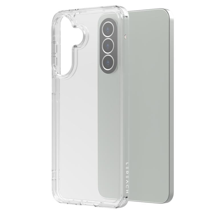 Custodia per telefono antiurto LeReach TOC Clear Series a doppio composito in TPU + acrilico., For Galaxy A57 5G