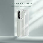 Custodia per telefono antiurto LeReach TOC Clear Series a doppio composito in TPU + acrilico., For Galaxy A57 5G