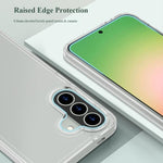Custodia per telefono antiurto LeReach TOC Clear Series a doppio composito in TPU + acrilico., For Galaxy A57 5G