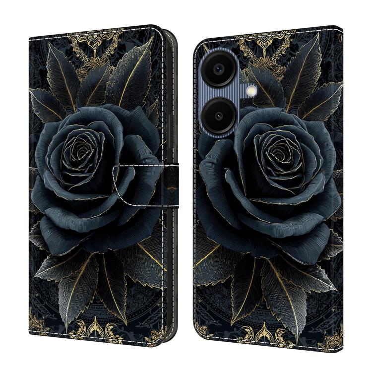 Custodia per telefono in ecopelle con effetto cristallo., For Galaxy A06 5G / A06 4G