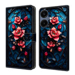 Custodia per telefono in ecopelle con effetto cristallo., For Galaxy A06 5G / A06 4G
