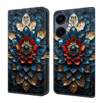 Custodia per telefono in ecopelle con effetto cristallo., For Galaxy A06 5G / A06 4G