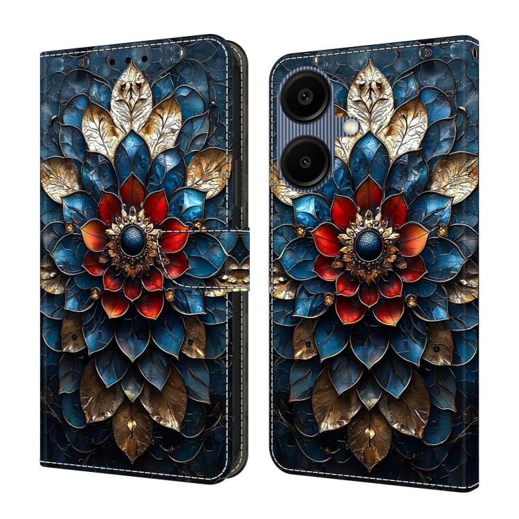 Custodia per telefono in ecopelle con effetto cristallo., For Galaxy A06 5G / A06 4G