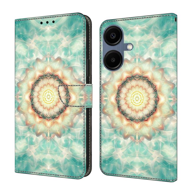 Custodia per telefono in ecopelle con effetto cristallo., For Galaxy A06 5G / A06 4G