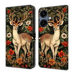 Custodia per telefono in ecopelle con effetto cristallo., For Galaxy A06 5G / A06 4G