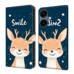Custodia per telefono in ecopelle con effetto cristallo., For Galaxy A06 5G / A06 4G