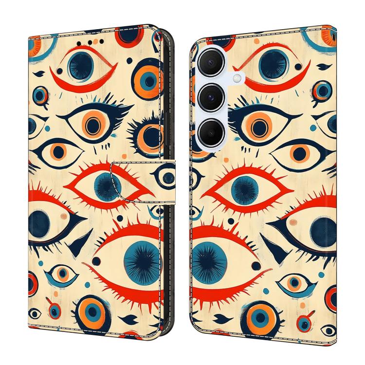 Custodia per telefono in ecopelle con effetto cristallo., For Galaxy A35 5G