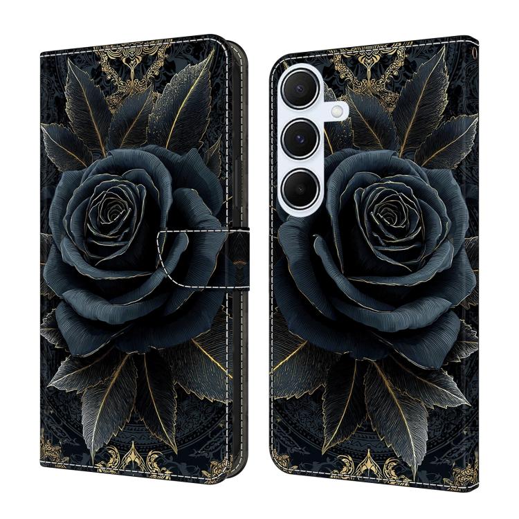 Custodia per telefono in ecopelle con effetto cristallo., For Galaxy A35 5G