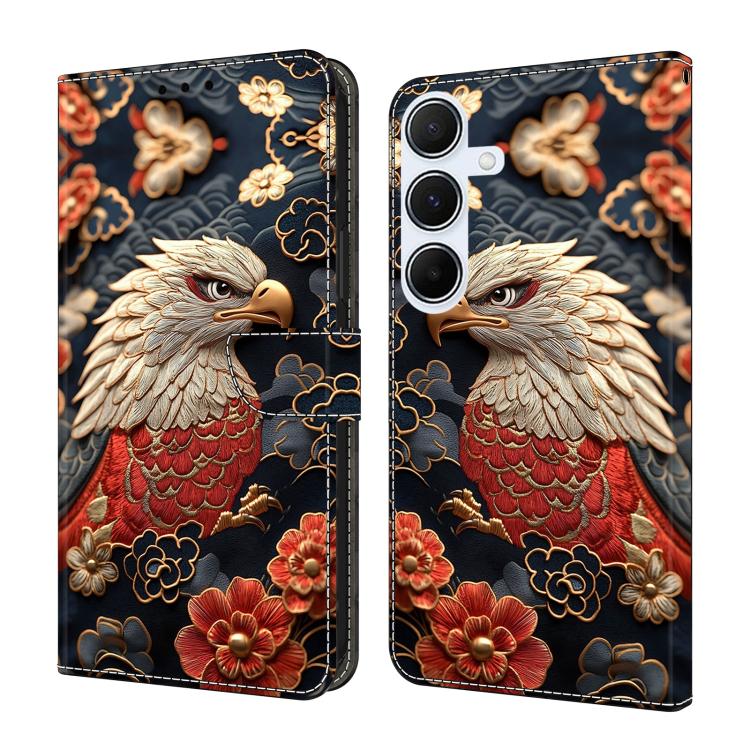 Custodia per telefono in ecopelle con effetto cristallo., For Galaxy A35 5G