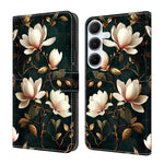 Custodia per telefono in ecopelle con effetto cristallo., For Galaxy A55 5G