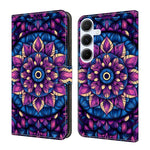 Custodia per telefono in ecopelle con effetto cristallo., For Galaxy A55 5G
