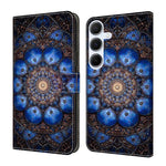 Custodia per telefono in ecopelle con effetto cristallo., For Galaxy A55 5G