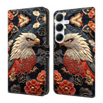 Custodia per telefono in ecopelle con effetto cristallo., For Galaxy A55 5G