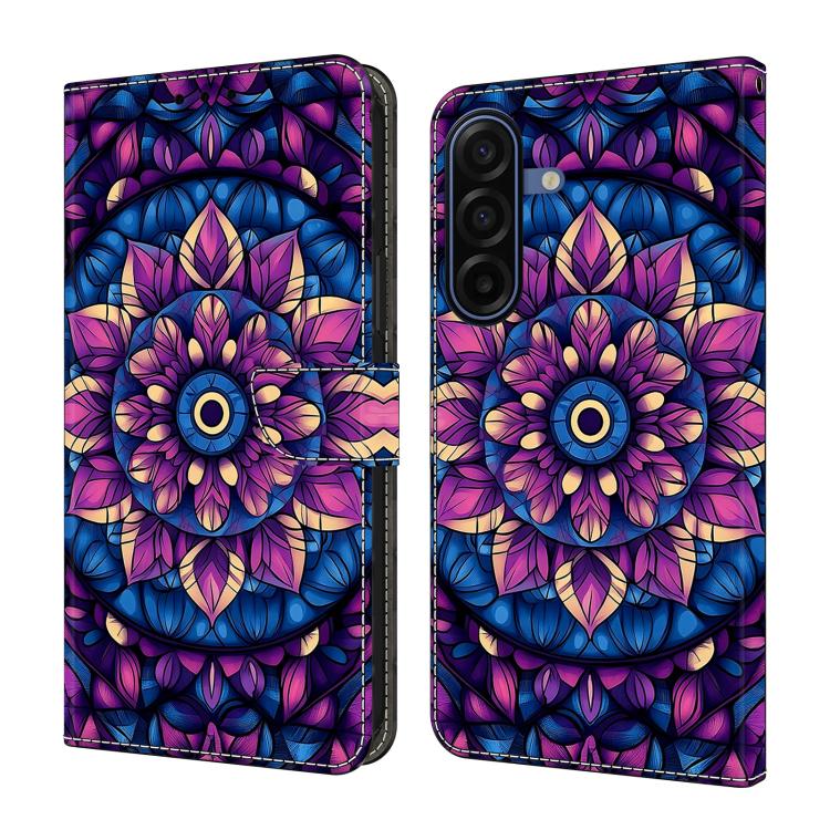 Custodia per telefono in ecopelle con effetto cristallo., For Galaxy A17 4G/5G