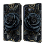Custodia per telefono in ecopelle con effetto cristallo., For Galaxy A17 4G/5G