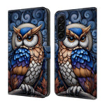 Custodia per telefono in ecopelle con effetto cristallo., For Galaxy A17 4G/5G