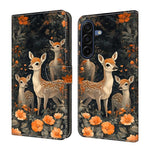 Custodia per telefono in ecopelle con effetto cristallo., For Galaxy A17 4G/5G
