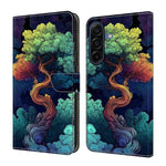 Custodia per telefono in ecopelle con effetto cristallo., For Galaxy A17 4G/5G