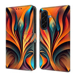 Custodia per telefono in ecopelle con effetto cristallo., For Galaxy A17 4G/5G