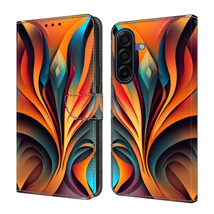 Custodia per telefono in ecopelle con effetto cristallo., For Galaxy A17 4G/5G