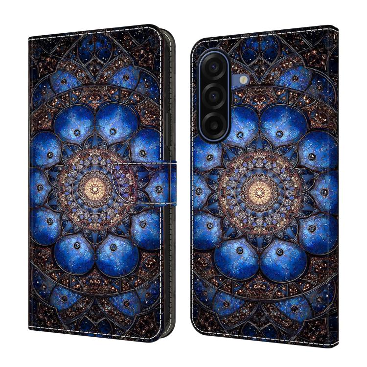 Custodia per telefono in ecopelle con effetto cristallo., For Galaxy A17 4G/5G