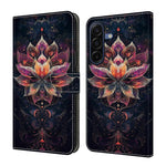 Custodia per telefono in ecopelle con effetto cristallo., For Galaxy A17 4G/5G