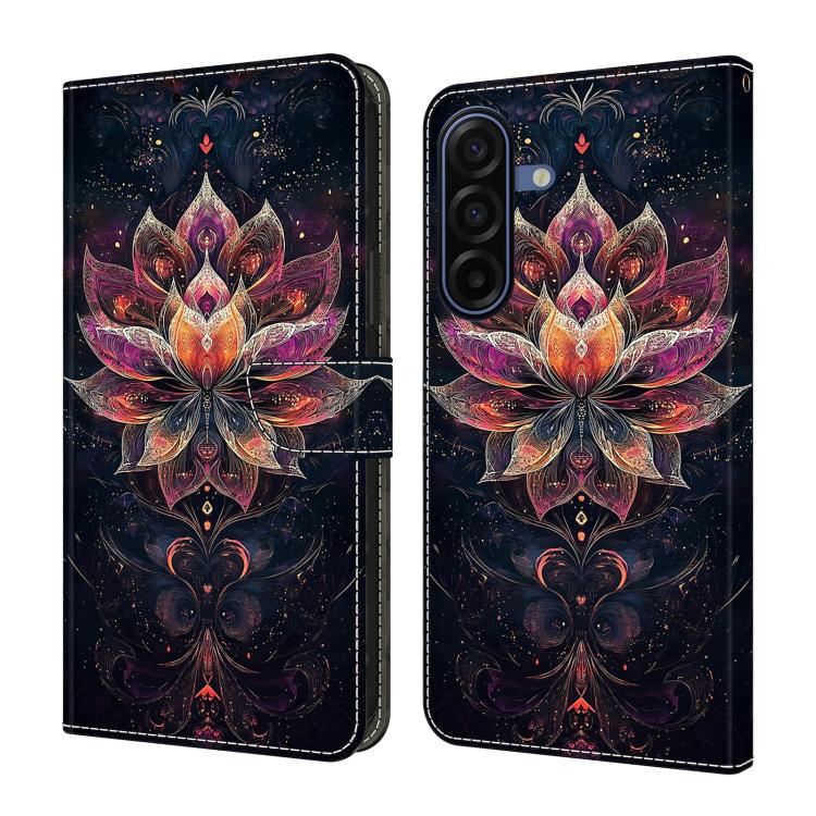 Custodia per telefono in ecopelle con effetto cristallo., For Galaxy A17 4G/5G