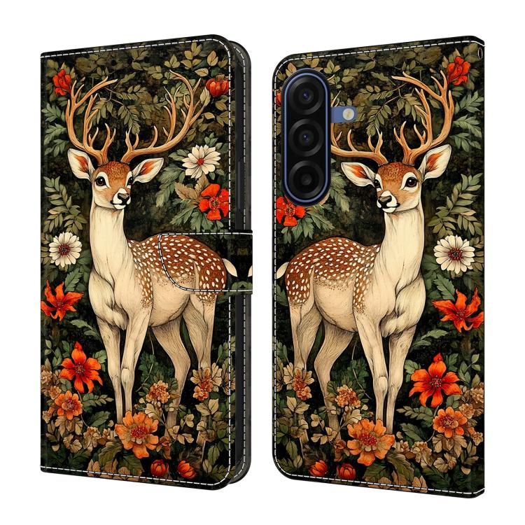 Custodia per telefono in ecopelle con effetto cristallo., For Galaxy A17 4G/5G
