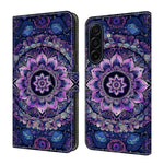 Custodia per telefono in ecopelle con effetto cristallo., For Galaxy A17 4G/5G