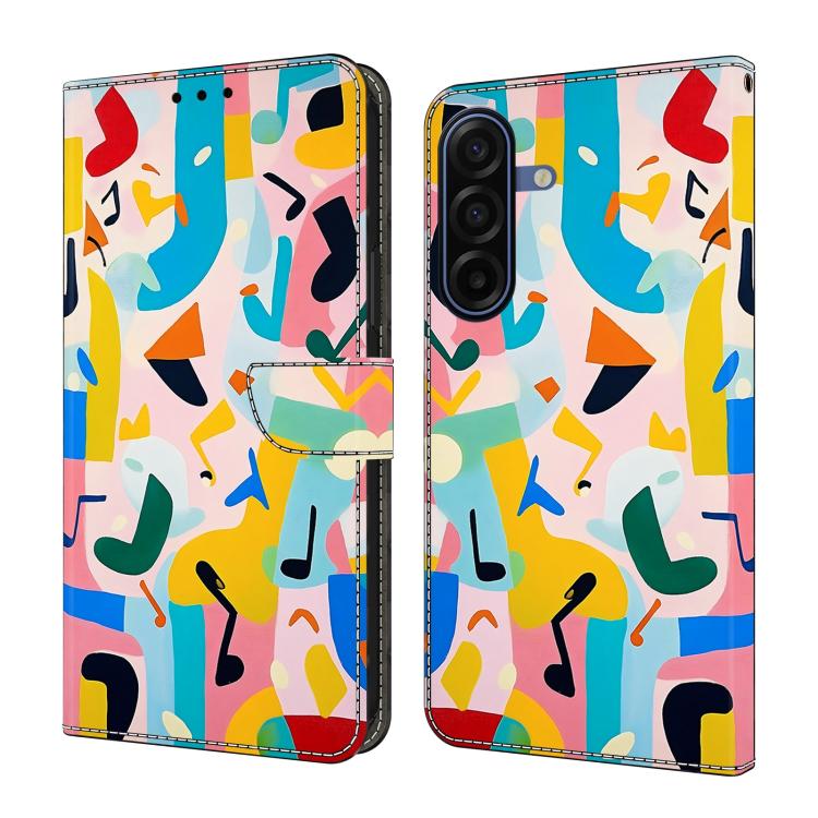 Custodia per telefono in ecopelle con effetto cristallo., For Galaxy A17 4G/5G