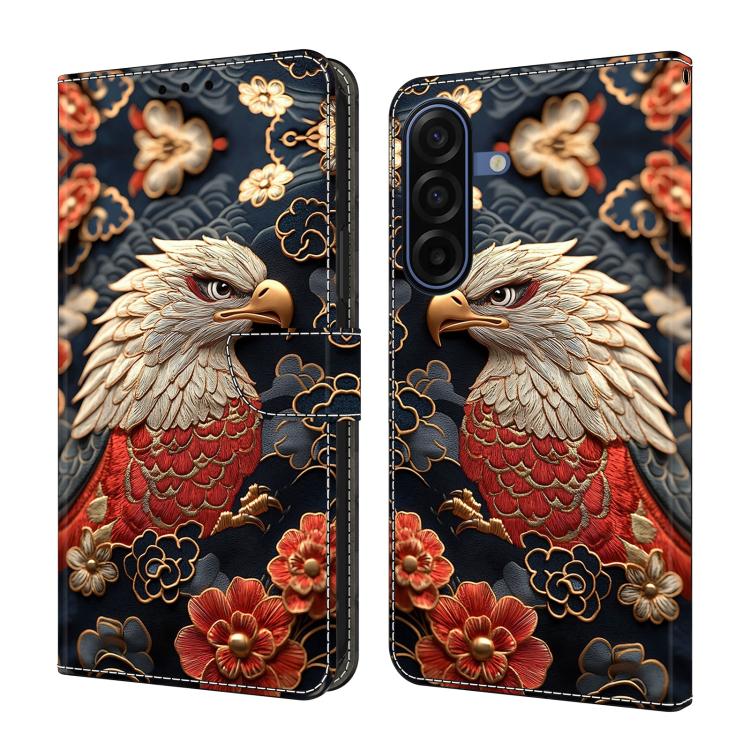Custodia per telefono in ecopelle con effetto cristallo., For Galaxy A17 4G/5G