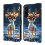 Custodia per telefono in ecopelle con effetto cristallo., For Galaxy A17 4G/5G