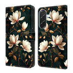 Custodia per telefono in ecopelle con effetto cristallo., For Galaxy A26 / A36 / A56 5G
