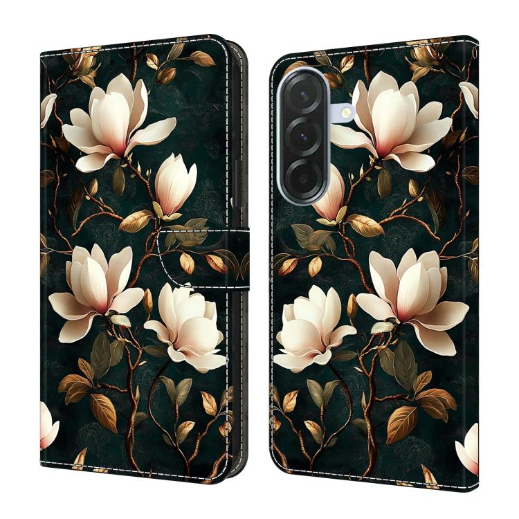 Custodia per telefono in ecopelle con effetto cristallo., For Galaxy A26 / A36 / A56 5G